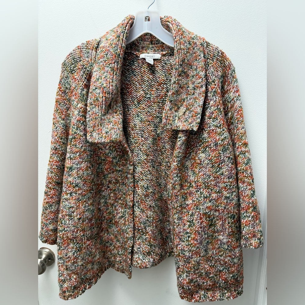 dressbarn Multicolor Knit Women's Cardigan